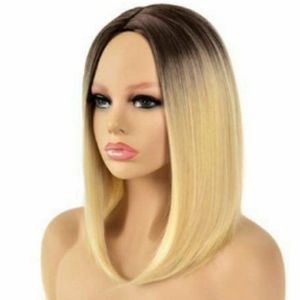 MS. SAVANNAH BLONDE OMBRE BOB WIG NEW